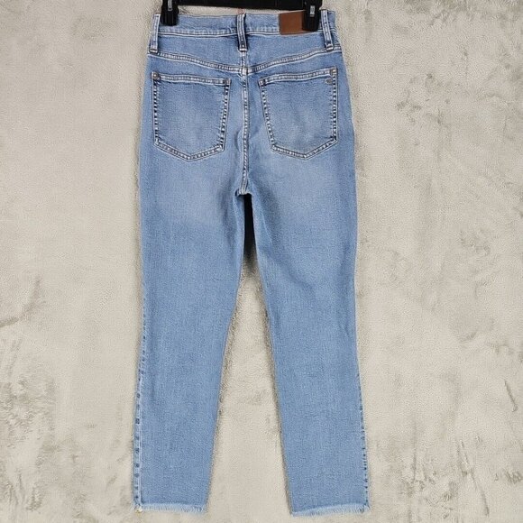 Madewell Jeans Womens 25 The Perfect Vintage Jean Light Blue Breathable Stretch - Picture 2 of 13